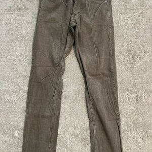 RVCA tan/Taupe Corduroy Pants